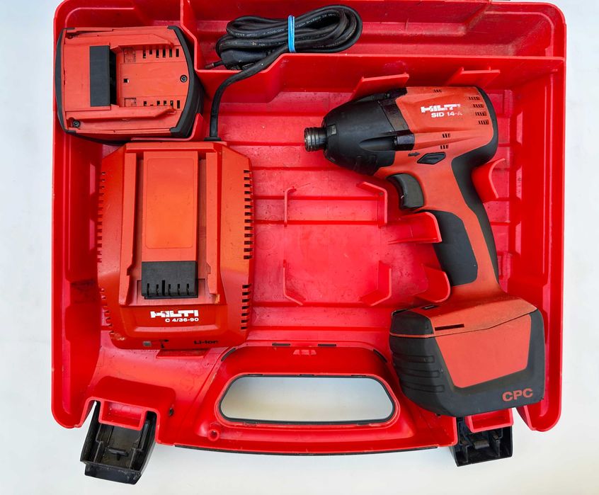 Hilti SiD 14-A - Акумулаторен импакт драйв 2x14.4V 3.3Ah перфектен!