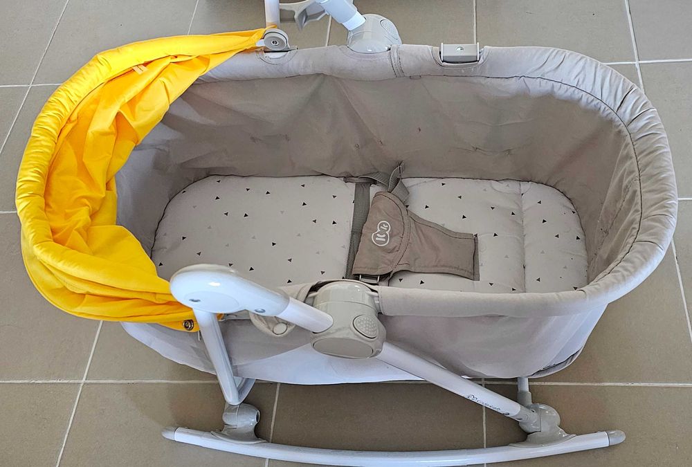 Leagan 5 in 1 Kinderkraft Unimo, Gri/Galben