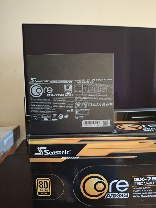 Seasonic Core GX-750 80 plus Gold