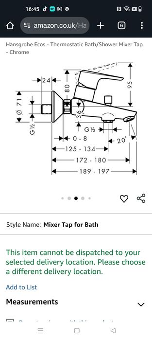 Vand robinet HansGrohe