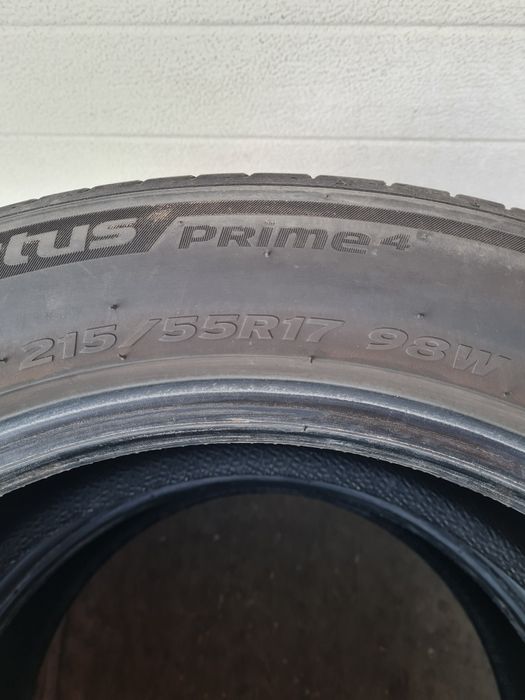 Летни гуми 2 броя HANKOOK Ventus Prime4 215 55 R17 дот 2623
