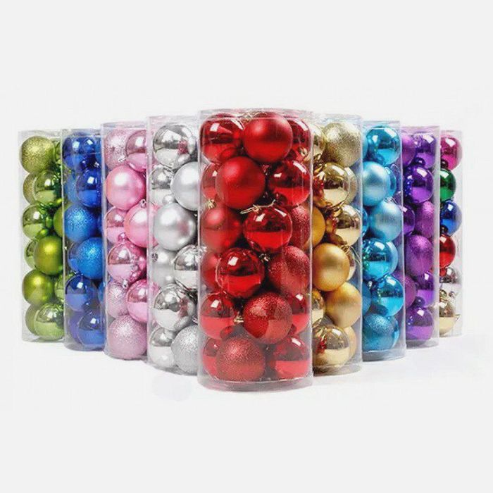 Новогодние шары на еклу