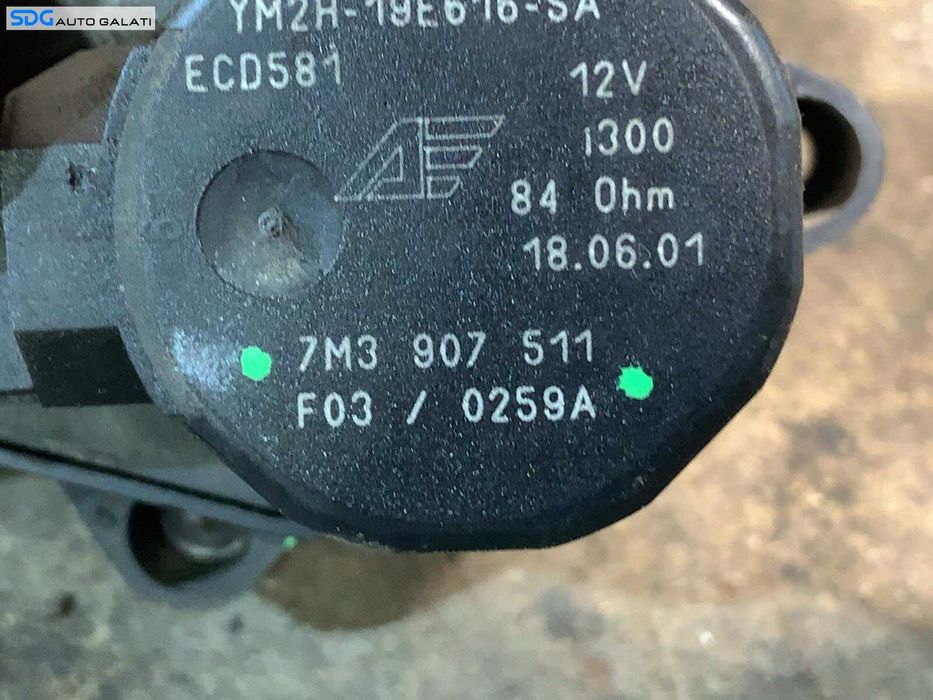 Motoras Servomotor Actuator Clapeta Aeroterma Clima Volkswagen Sharan 1 2000 - 2010 Cod 7M3907511, YM2H-19E616-SA [LR10900]