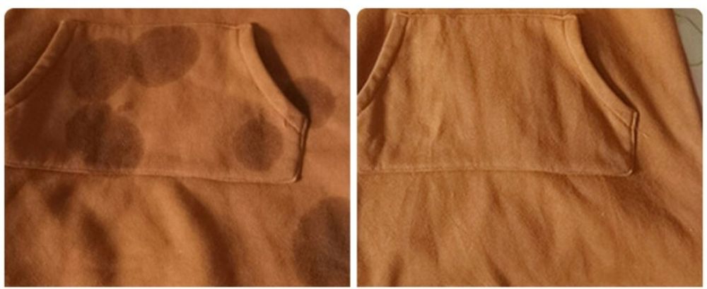 Препарат за почистване на мазни петна от дрехите/ Ефективно отстранява