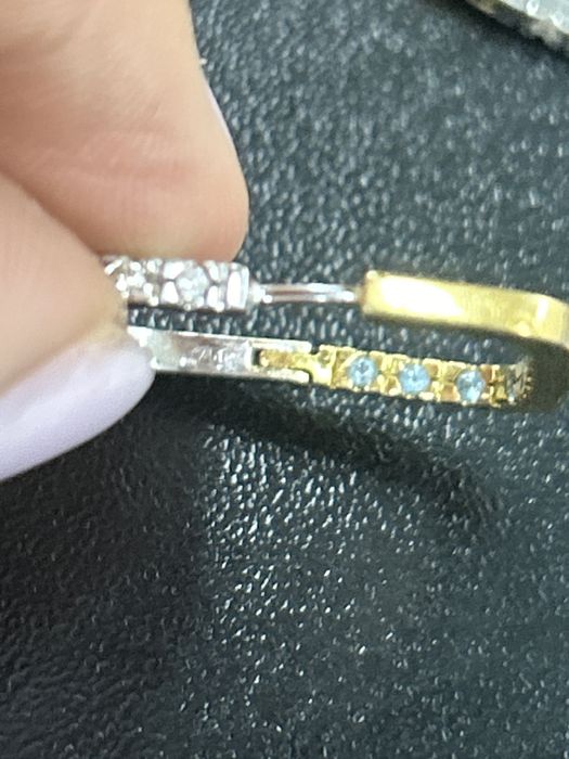 Золото бело-желтое 585