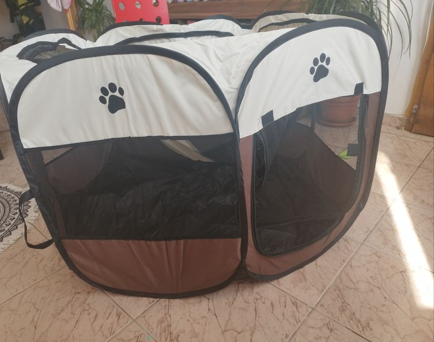 Сгъваема кошара за куче/котка