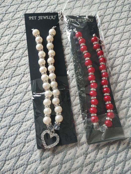 Lănțișor câini cu mărgele L