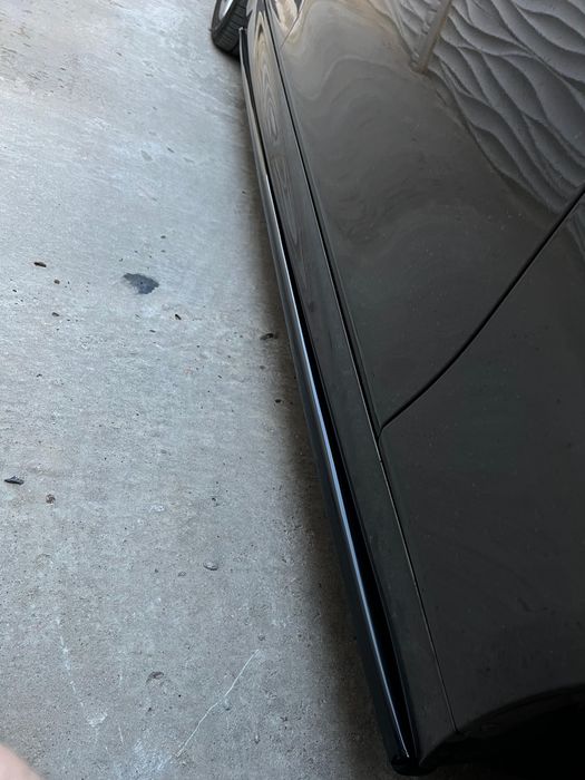 Prelungiri extensii Lip Praguri BMW G30 G31 Negru lucios