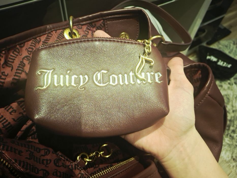 Чанта Juicy Couture, бордо