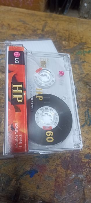 LG аудиокассеты новые и б/у