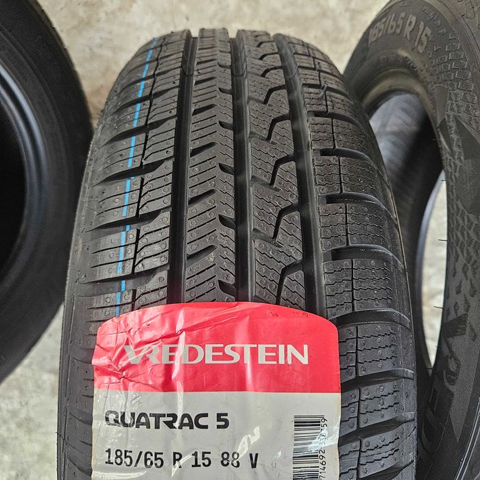 2 Нови всесезонни гуми 185/65R15 Vredestein Quatrac 5 88V M+S 3PMFS