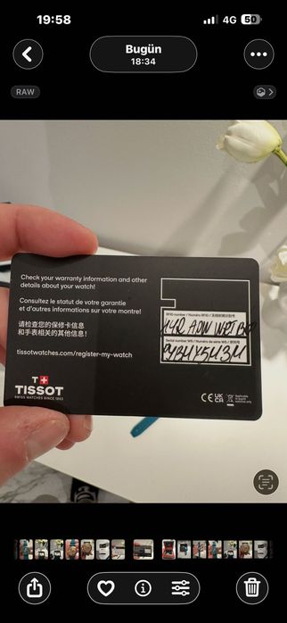 Часовник TİSSOT Seastar 1000 Chronograph 38mm