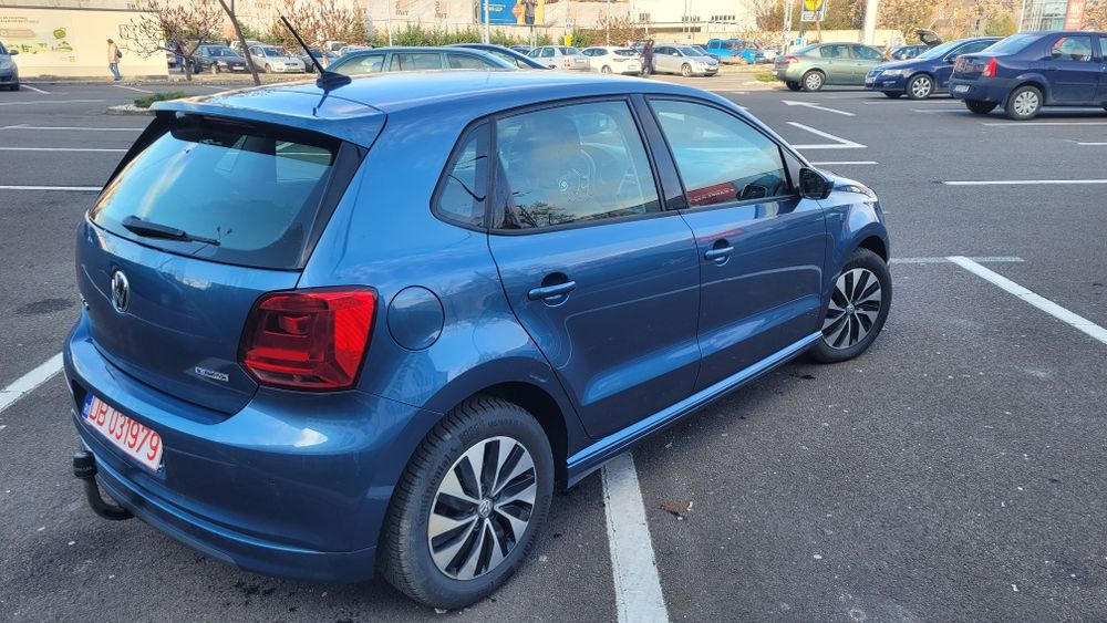 Volkswagen Polo, Euro 6, 95 CP, 2015, RAR efectuat, Optiuni