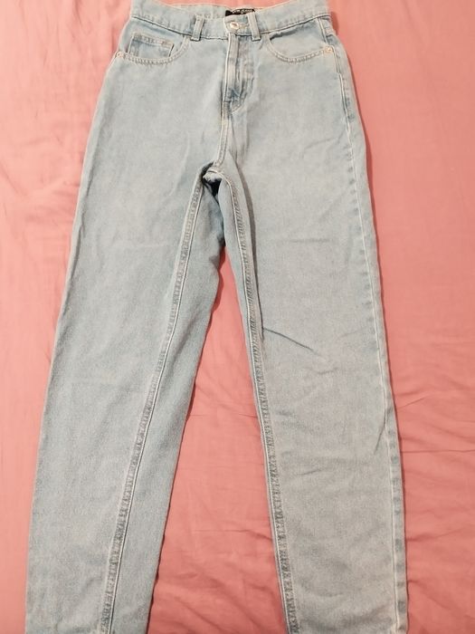 Сини дамски дънки