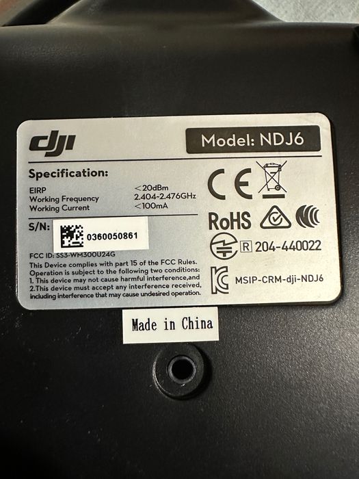 Vând DJI remote control pentru dji ronin.