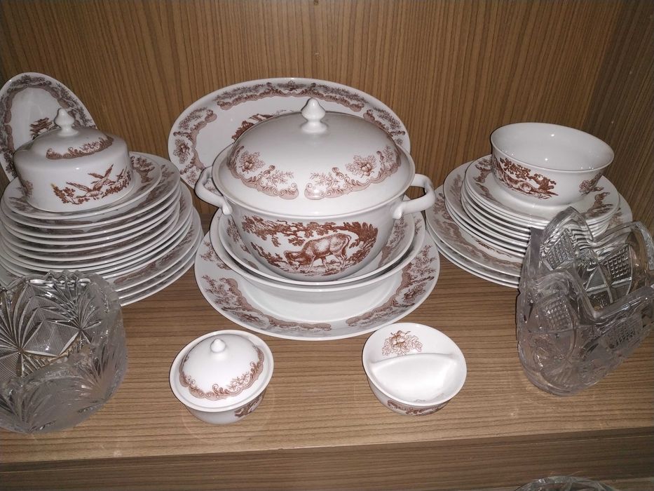 "Охота" , столовый сервиз