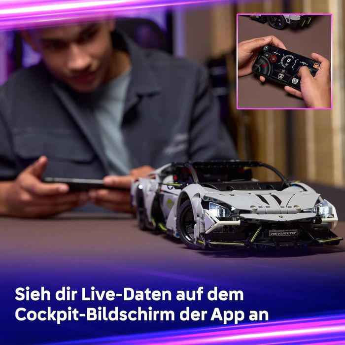 Коструктор LEGO Technic Lamborghini Revuelto! Новый! Оригинал LEGO!