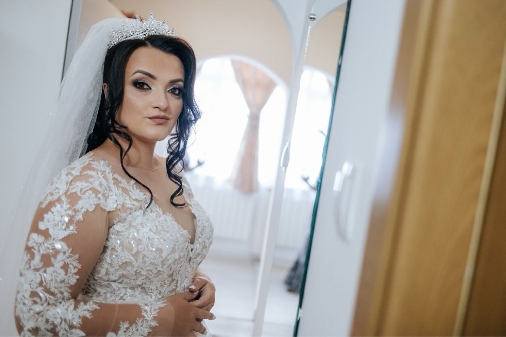 Vând rochie de mireasă in stare impecabila