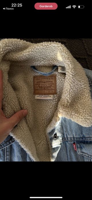 Утепленная джинсовка Levis