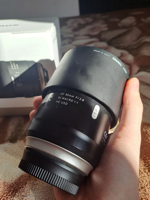 Obiectiv Tamron SP 90 mm MACRO (ca nou)