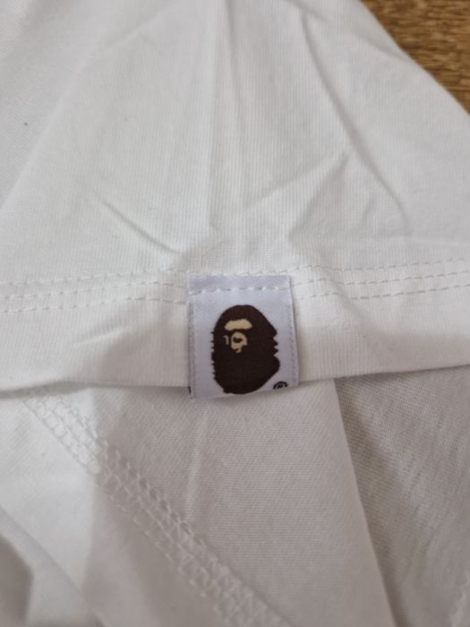Tricou bape alb, mărimea M