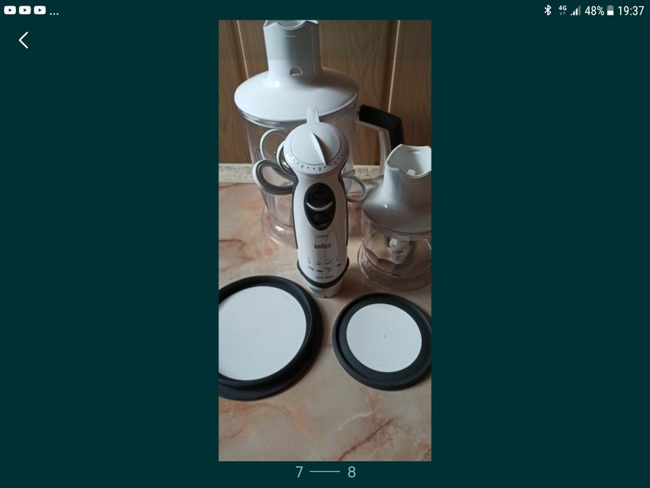 Storcaltor fructe și legume Bosch , blender Braun și Philips