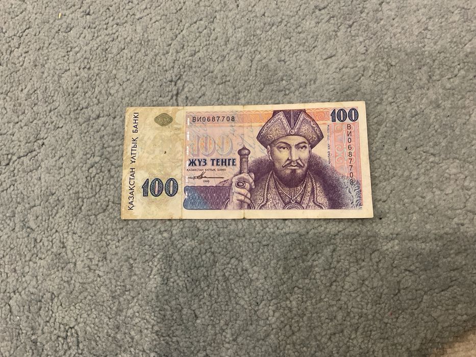 Продам купюру сто тенге казахстан
