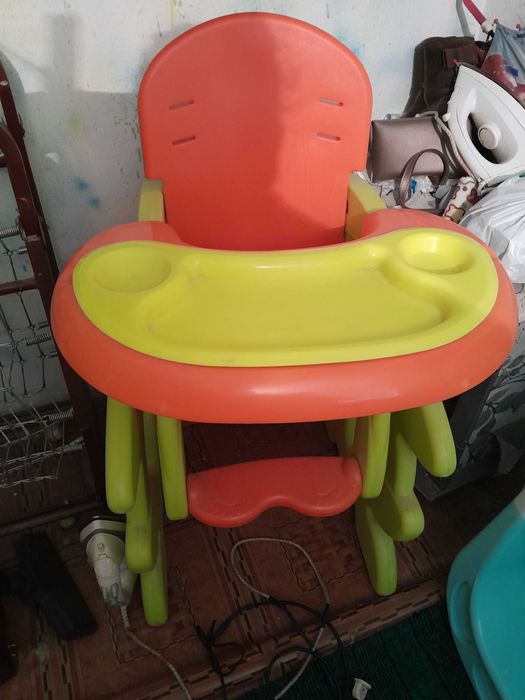 Детская кровать с люлкой