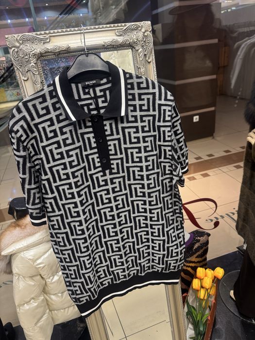 Мъжка блуза Balmain трико