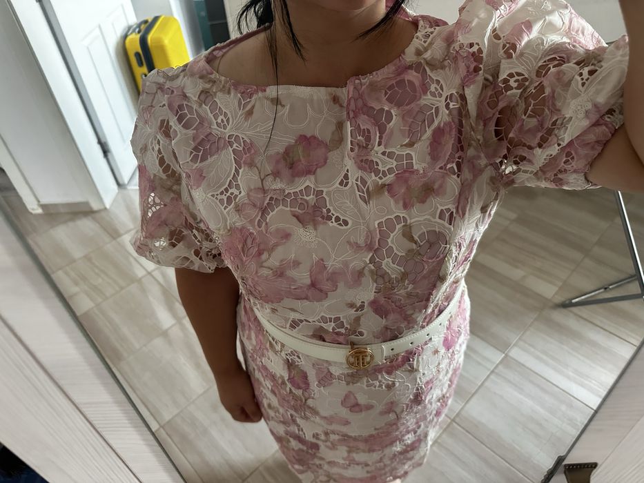 Дантелена рокля ХЛ размер