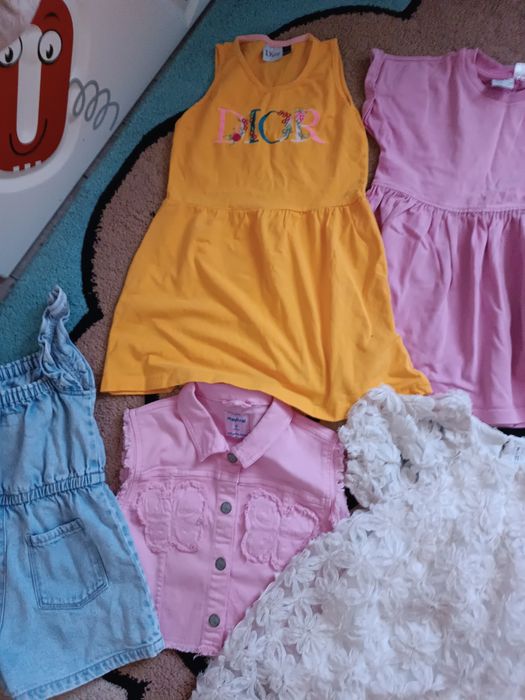 Zara,Dior,Next,Mayoral,Waikiki кукленски роклички