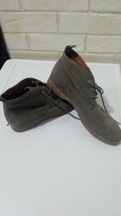 Женские замшевые ботиночки