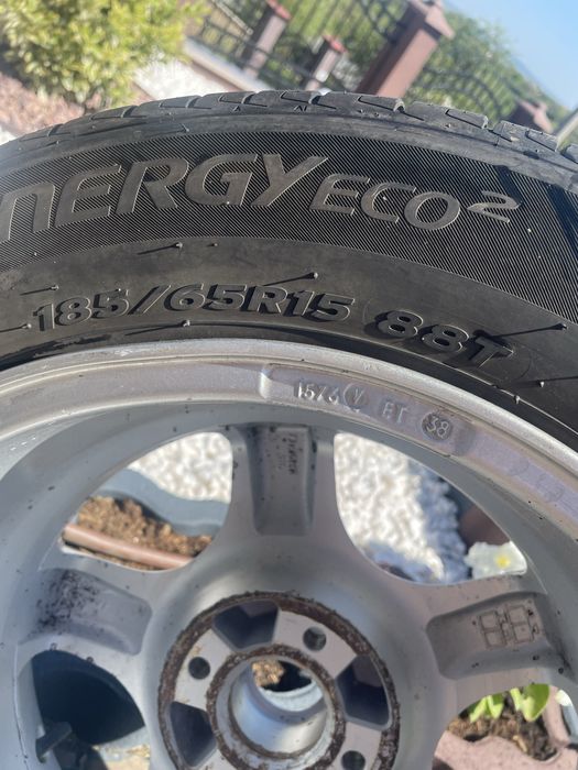 Roti,  EXIP pe 15 inch cu cauciucuri / anvope de vara de la opel corsa