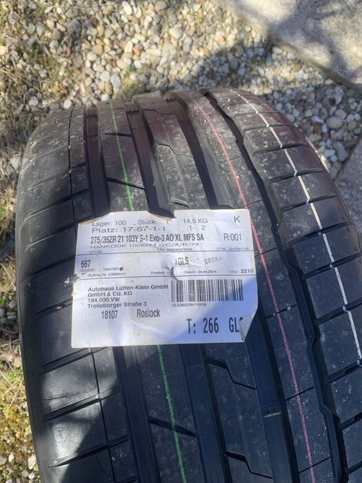 HANKOOK 275/35ZR 21 103Y S-1 Evo-3 AO XL MFS SA