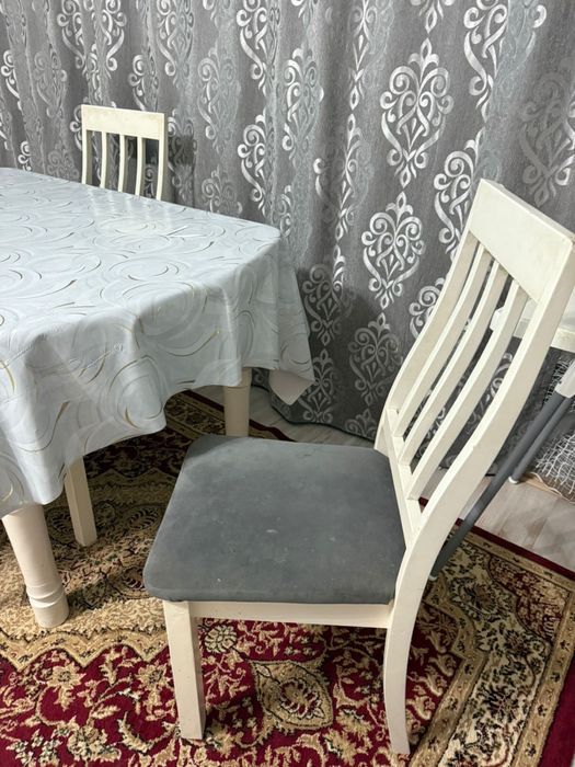 обеденный стол 6 стульев