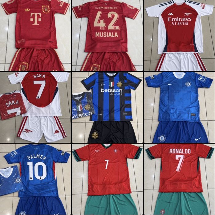 Детски футболни екипи.Нови модели 2026/Football equipment Yamal/Messi