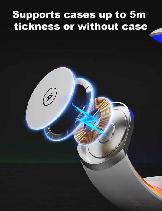 Безжично зарядно устройство VAFOTON 4 в 1