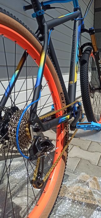 Нов Велосипед 29 цола Cross GRX9 1x9 ВЪЗДУШНА ВИЛКА 100мм с регулиране