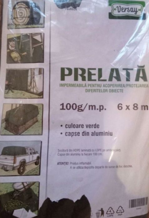 VIND PRELATA Noua Dimensiune 6X8 Metri Este Noua !!!