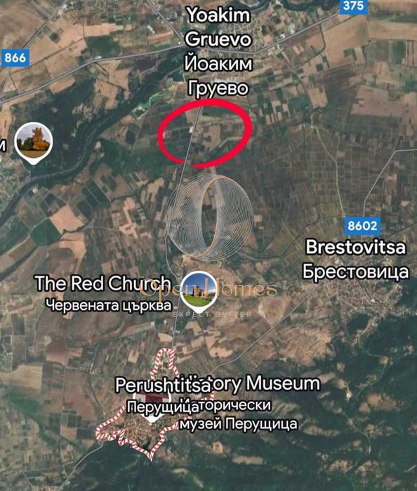 Парцел до пътя Йоаким Груево- Перущица