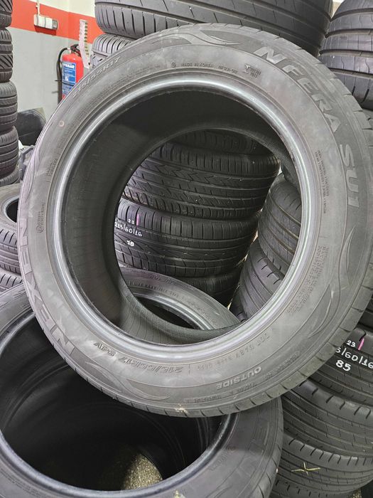 4бр 215/55/17 NEXEN 6,5мм грайфер дот:20г ***