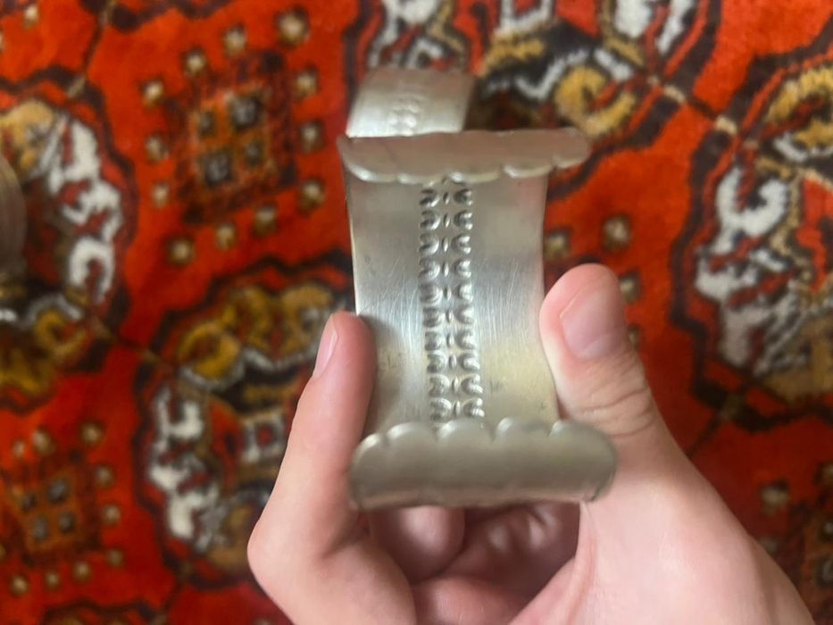 Старинные серебряные браслеты