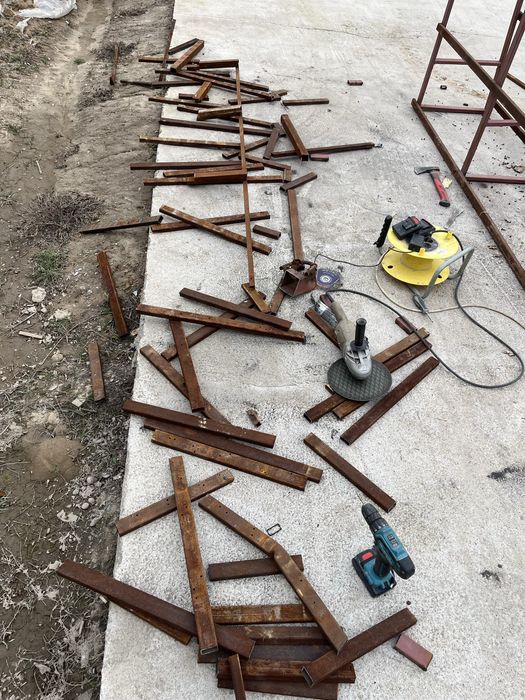 Темир квадраттар,металы квадрат,для навеса