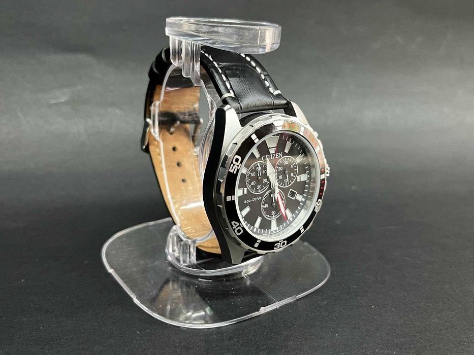 CitiZEN ECO-DRIVE chronograph H500-R012291  /Перфектен