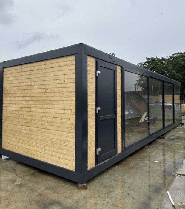 Container birou vitrina fast food