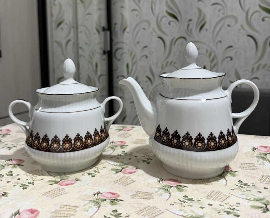 Чайный фарфоровый сервис «Диана»