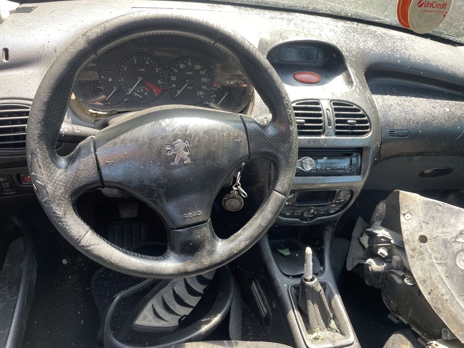 Пежо 206 1.6 16v 109кс 2002г На Части