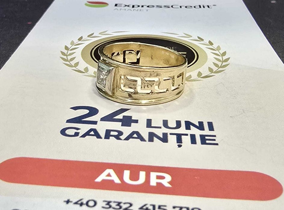 Inel de aur (AG32 B27358.1) 2 ANI GARANTIE!