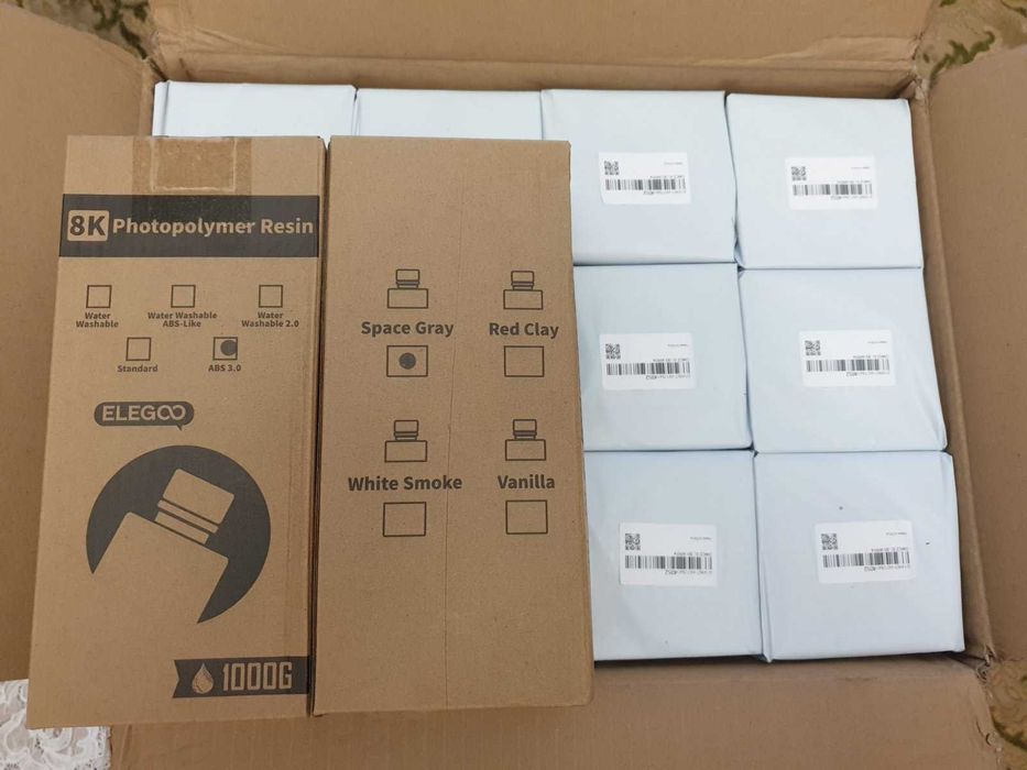 UV Фотополимерна Смола за 3D Принтер Elegoo 8K ABS-Like Resin V3.0