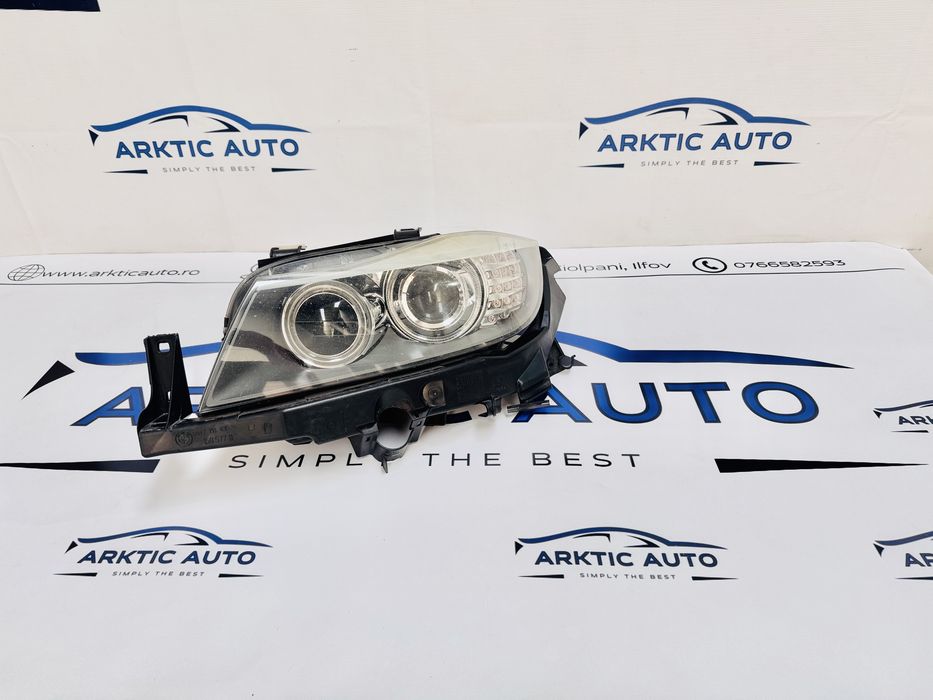 Far stanga bixenon BMW E90 LCI dupa 2010 cod 72025839